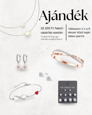 Szerezze meg az ajándékát. 🎁 Vásároljon 19169 Ft felett és válasszon 1 terméket a 6 közül, ingyen. 💖 Ne késlekedjen - az...