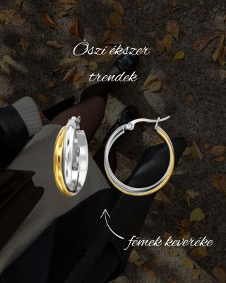 🍂 A 2025-s őszi trendek merészek, nőiesek és feltűnőek. Fémek keveréke, színes kövek, asszimetria és kiemelkedő alakzatok...