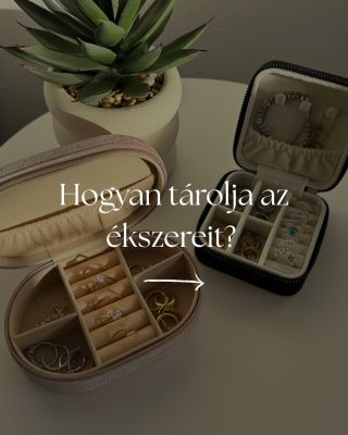 Tudta, hogy az ékszerek nem megfelelő tárolása károsíthatja őket? Annak érdekében, hogy megőrizzék fényességüket,...